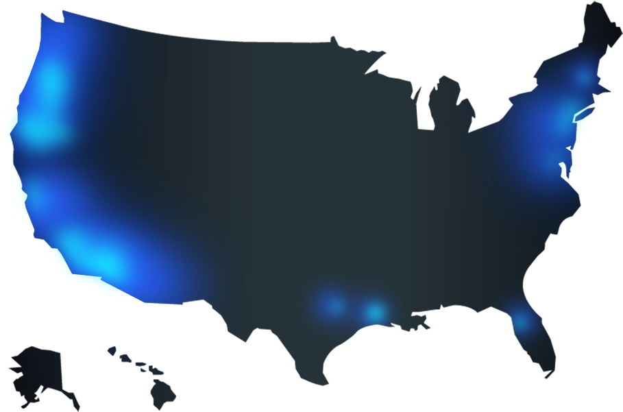 Metropolitan Police Department - Colorful United States Map Clipart (930x620), Png Download