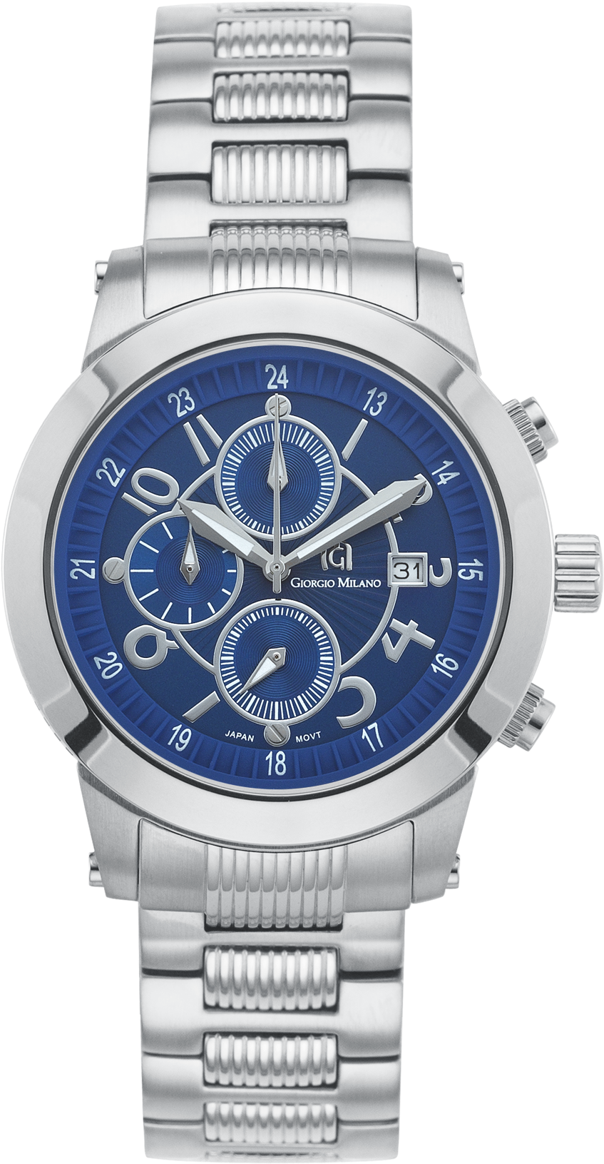 Men's Giorgio Milano Stainless Steel Watch And Three - Sistem Boreal Swatch Clipart (1800x1800), Png Download