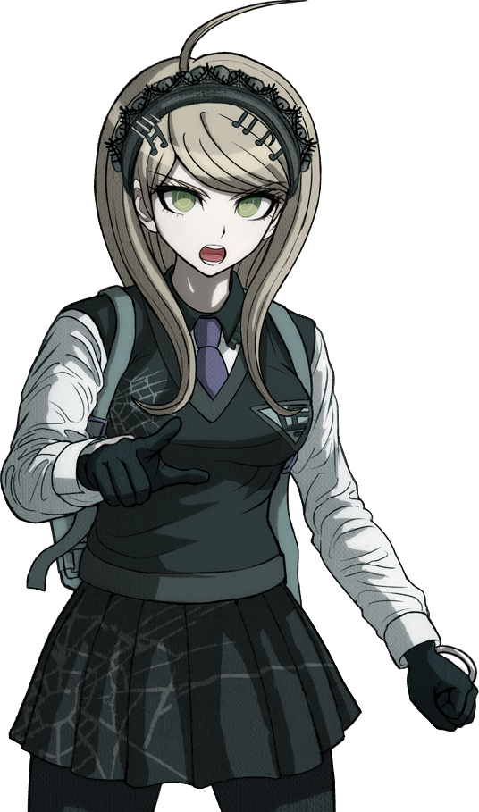 Danganronpa - Maid Kaede Clipart (536x909), Png Download