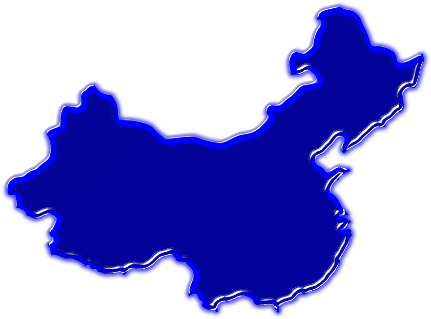 Китай вектор карта