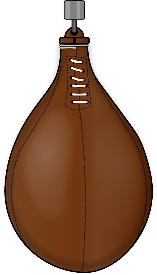 Punching Bag Png Pic - Clipart Punching Bag Transparent Png (555x966), Png Download