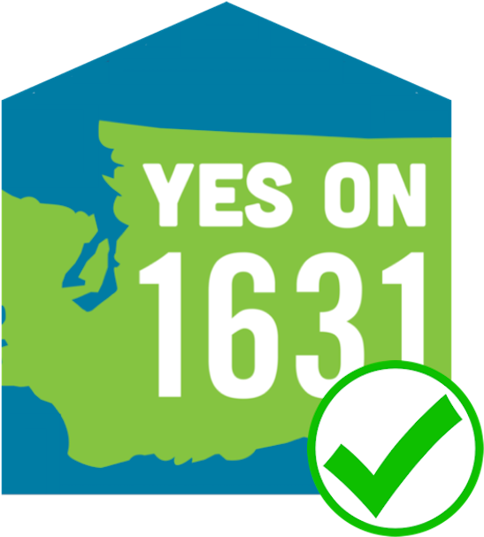 Vote Yes On 1631 , Png Download - Graphic Design Clipart (547x607), Png Download