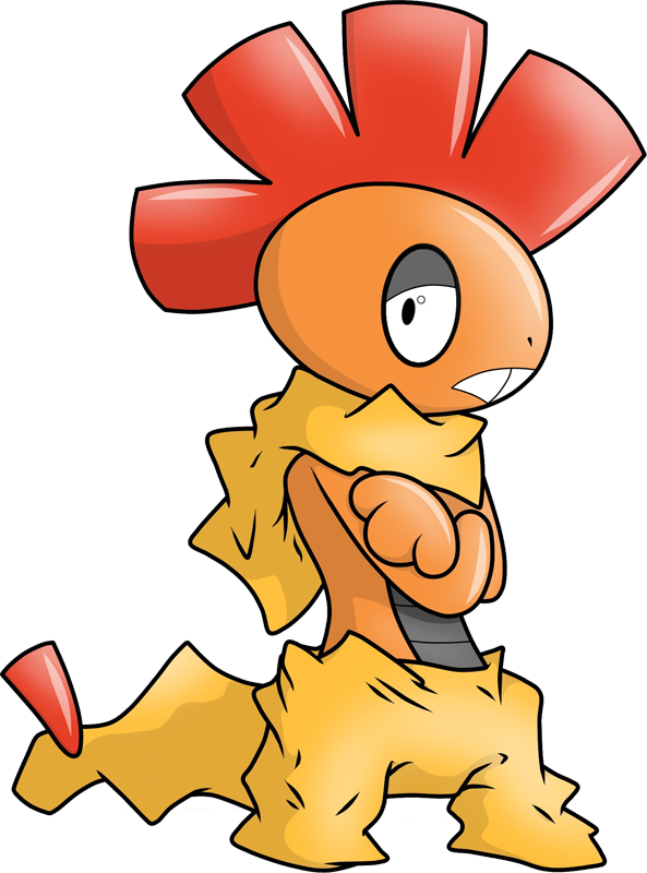 Pokemon Shiny Scrafty Is A Fictional Character Of Humans - Scrafty Evolve Form Clipart (593x800), Png Download