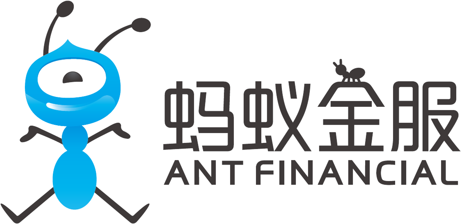 Ali Baba Aliexpress - Ant Financial Logo Png Clipart (1755x853), Png Download