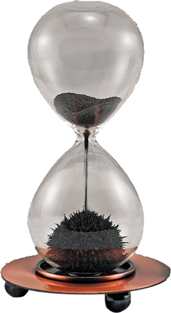 Magnetic Sand Timer - Hourglass Clipart (640x640), Png Download