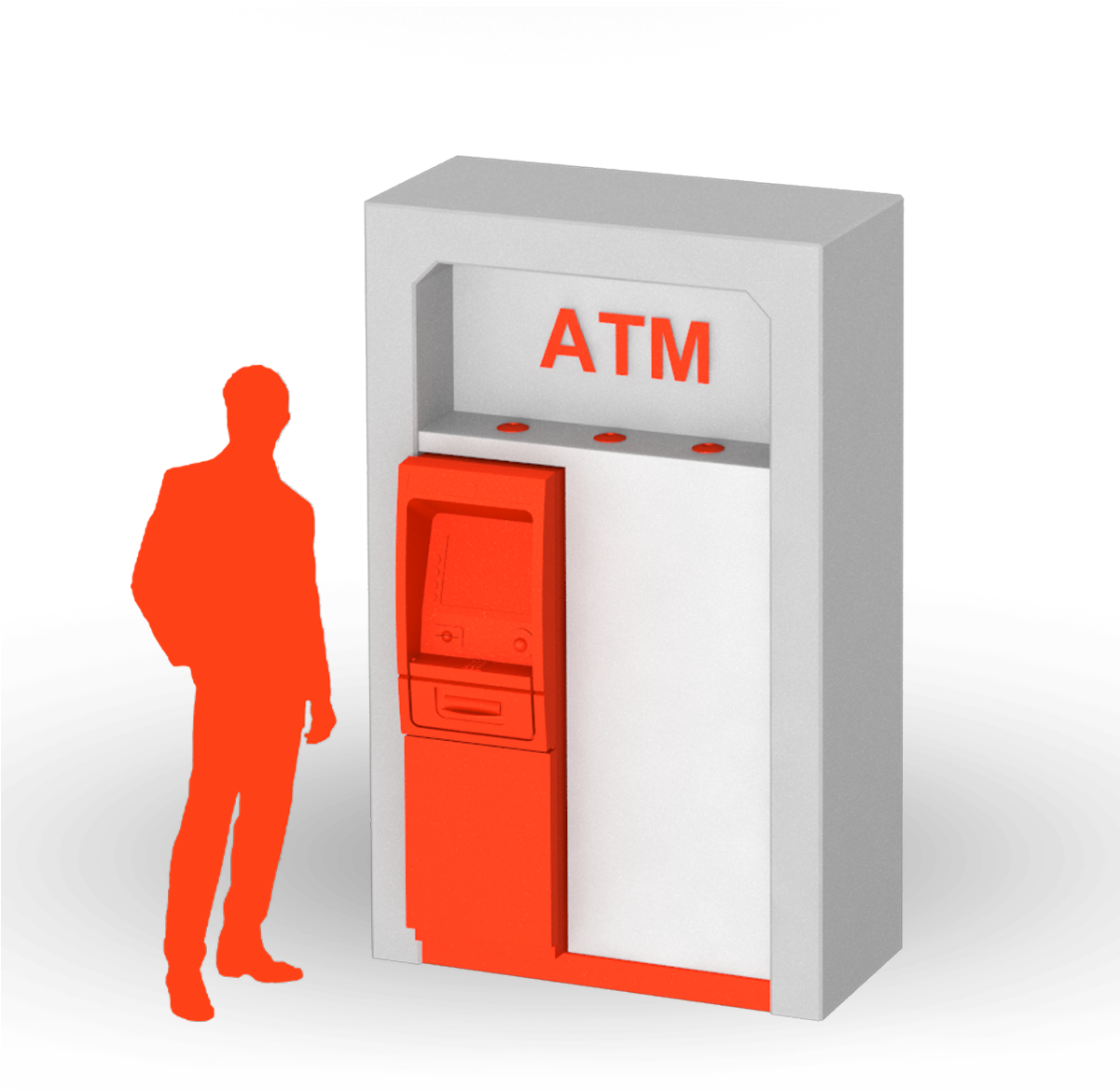 Atm Square - Door Clipart (1200x1200), Png Download