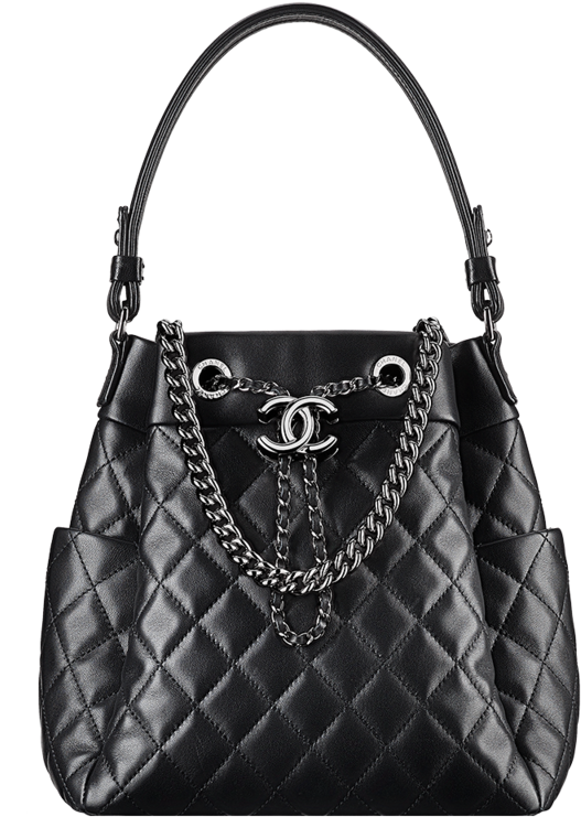 Chanel - Chanel Drawstring Bag 2018 Price Clipart (902x1152), Png Download
