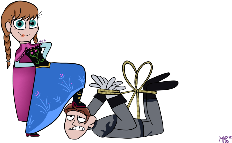 “the Nice Guy - Wander Over Yonder Princess Anna Clipart (1040x553), Png Download