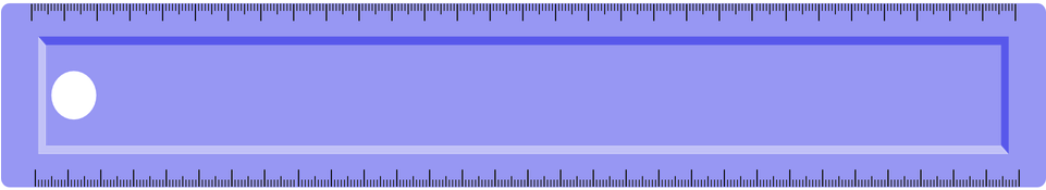 Office Ruler Clipart (960x480), Png Download