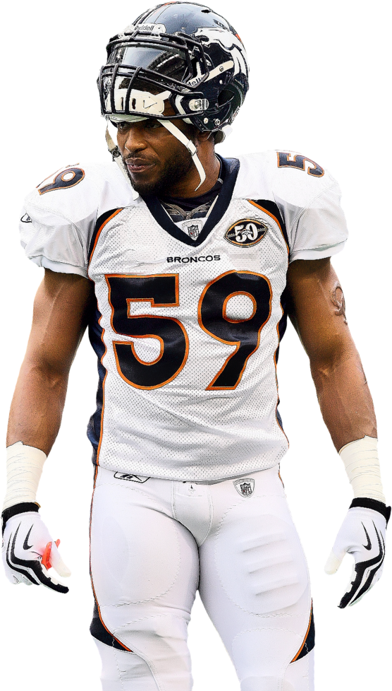 Wesley Woodyard Clipart (683x1024), Png Download