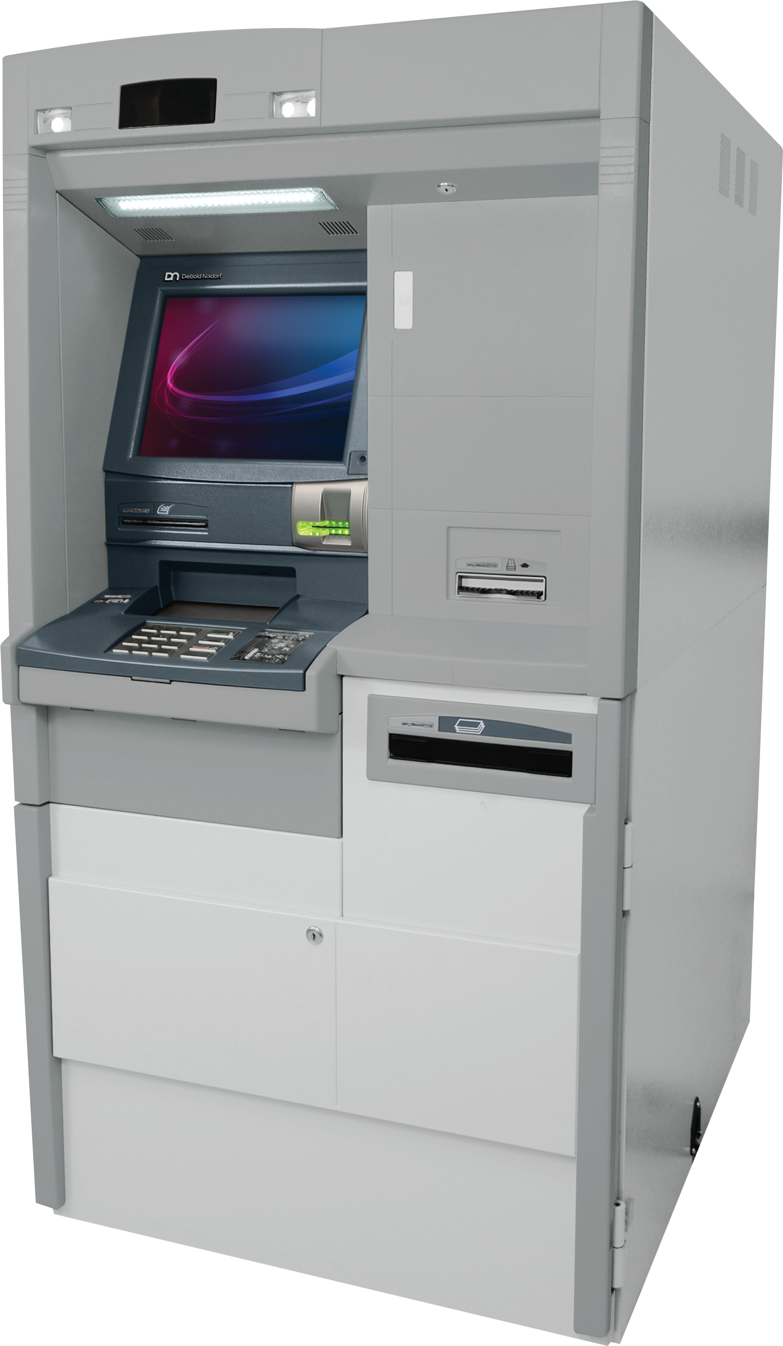 Double Tap To Zoom - Atm Diebold Opteva 868 Clipart (1532x2632), Png Download