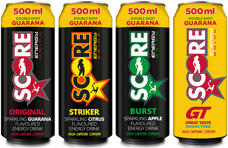 Score Energy Drink Flavours , Png Download - Caffeinated Drink Clipart (742x484), Png Download