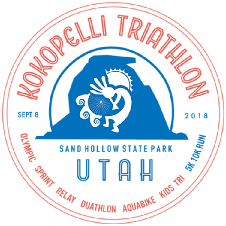 Kokopelli Run 10k & 5k Run - Label Clipart (800x800), Png Download