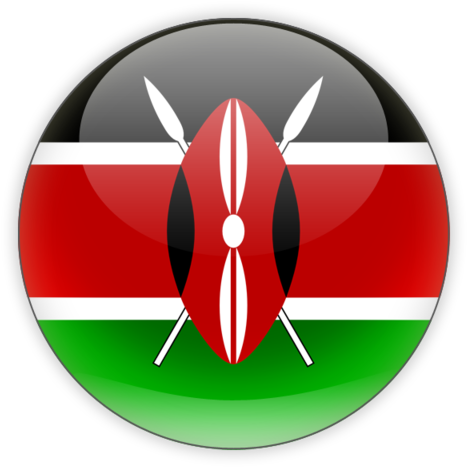 Kenya Flag Circle Png Clipart (640x480), Png Download