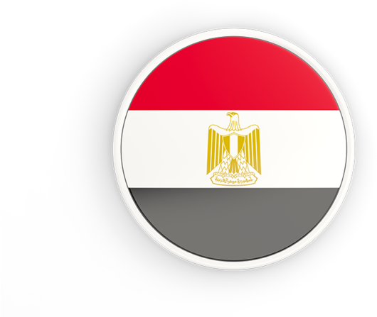 Egypt Flag Circle Png Clipart - Large Size Png Image - PikPng