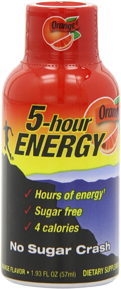 The Only Time I Drink 5 Hour Energy Is In Desperate, - Five Hour Energy Bottle Clipart (600x600), Png Download