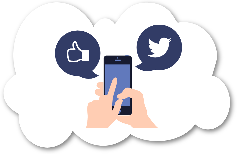 Social Media Marketing Clipart (1000x649), Png Download