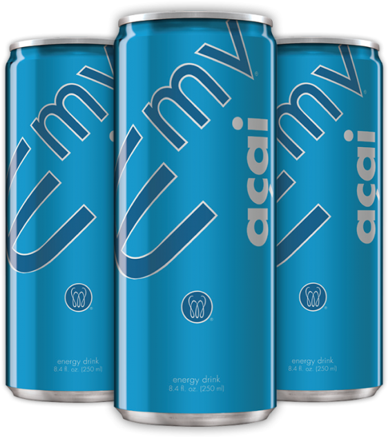 Emv Açaí Energy Drink , Png Download - Caffeinated Drink Clipart (562x633), Png Download