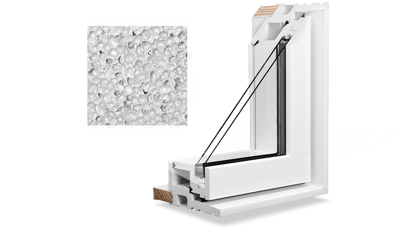 A Revocell™ Window Cutaway - Architecture Clipart (800x452), Png Download