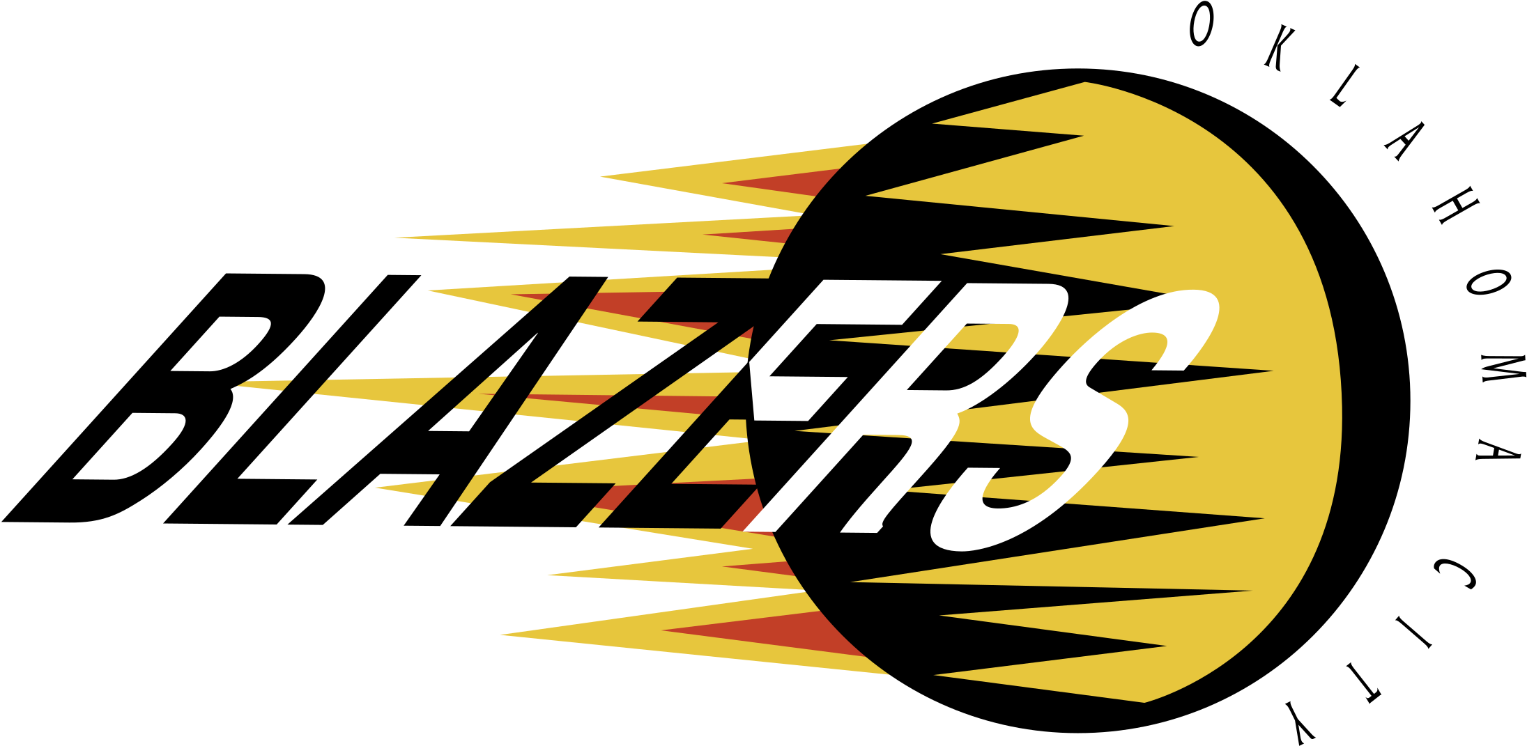 Oklahoma City Blazers Logo Png Transparent - Kamloops Blazers Clipart (2400x2400), Png Download