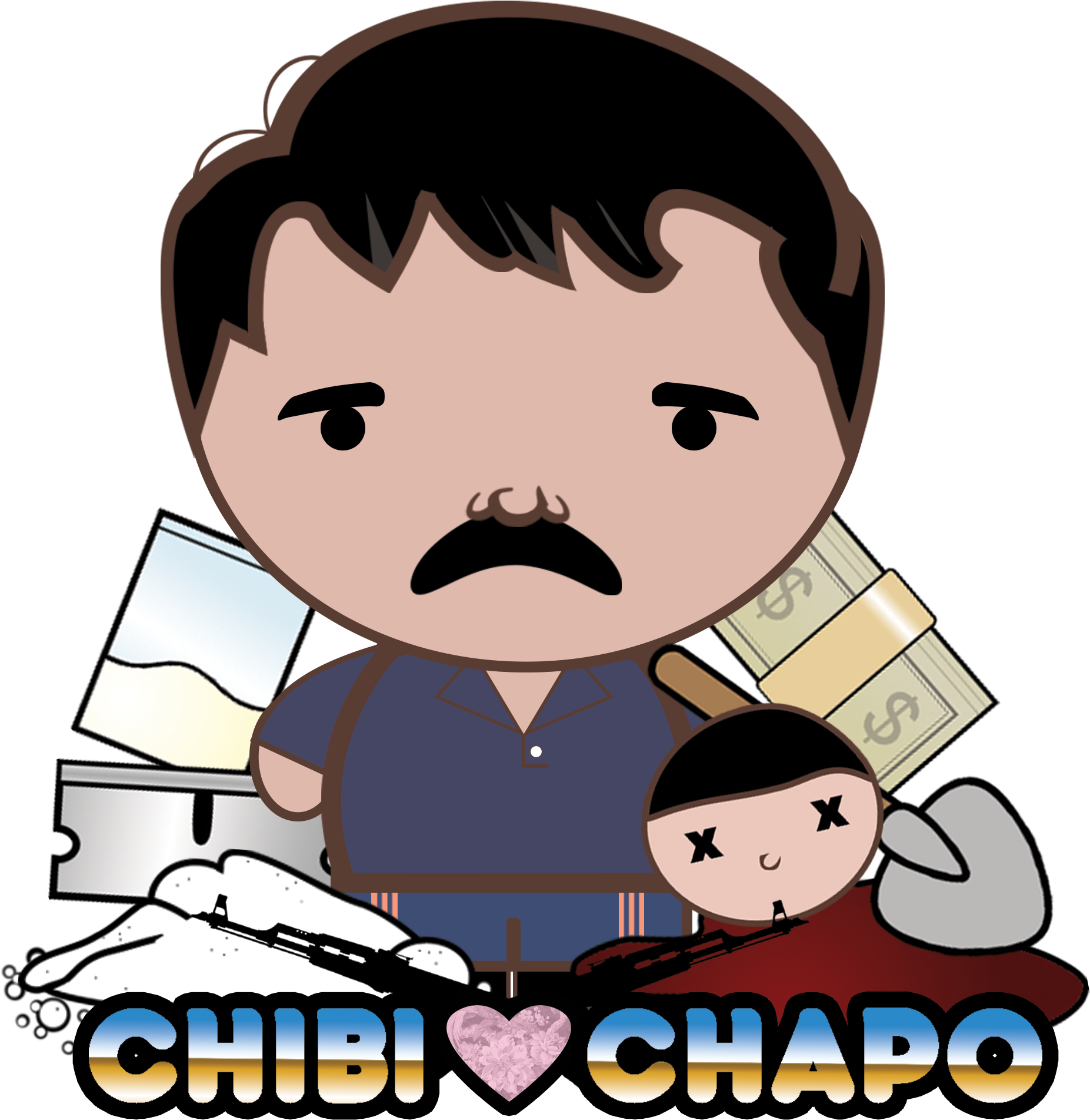 Chibi Chapo - Chapo Chibi Clipart (2400x2400), Png Download