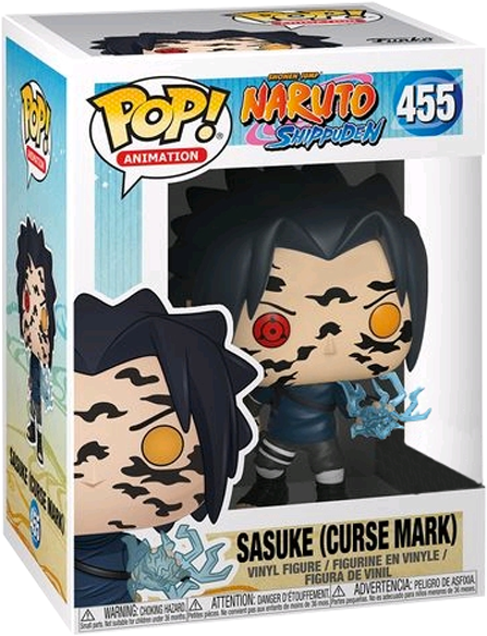 Sasuke Curse Mark Us Exclusive Pop Vinyl Figure - Sasuke Curse Mark Funko Pop Clipart (600x600), Png Download