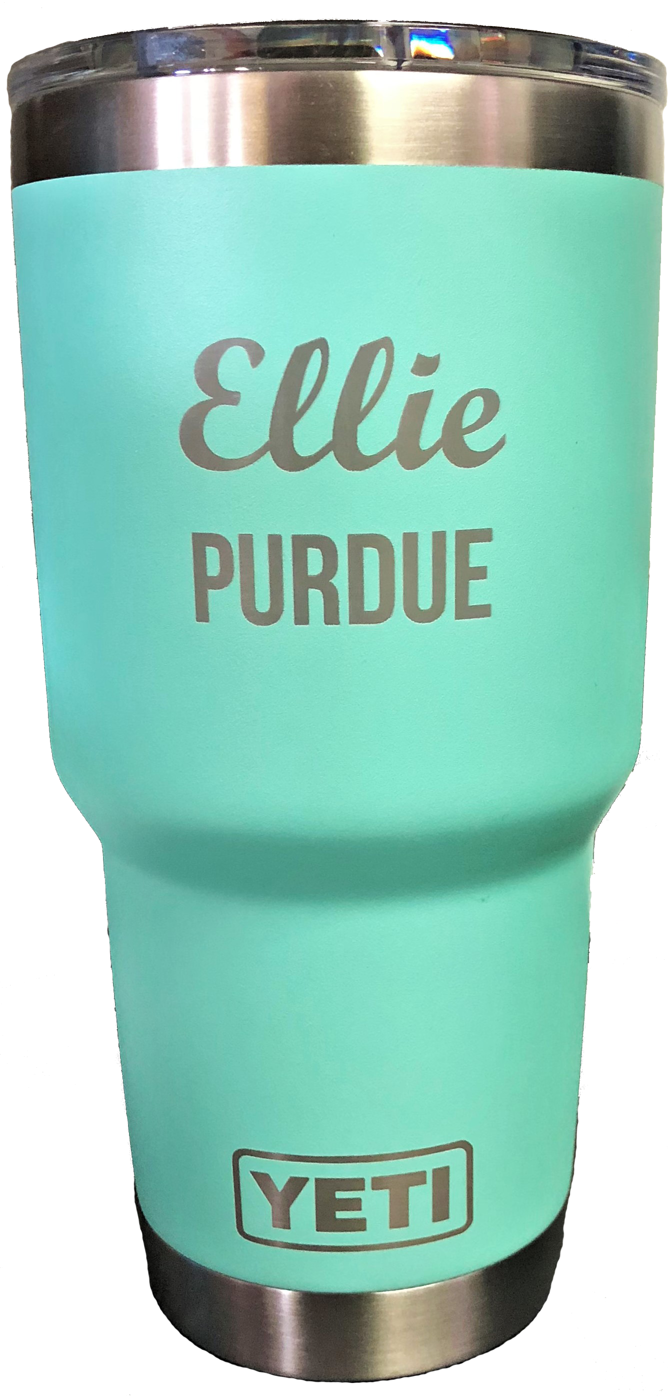 Seafoam 30 Oz Rambler - Water Bottle Clipart (1338x2799), Png Download