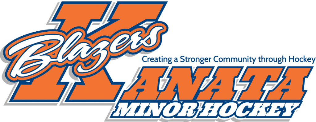 Kanata Minor Hockey Association - Kanata Blazers Clipart (1024x397), Png Download