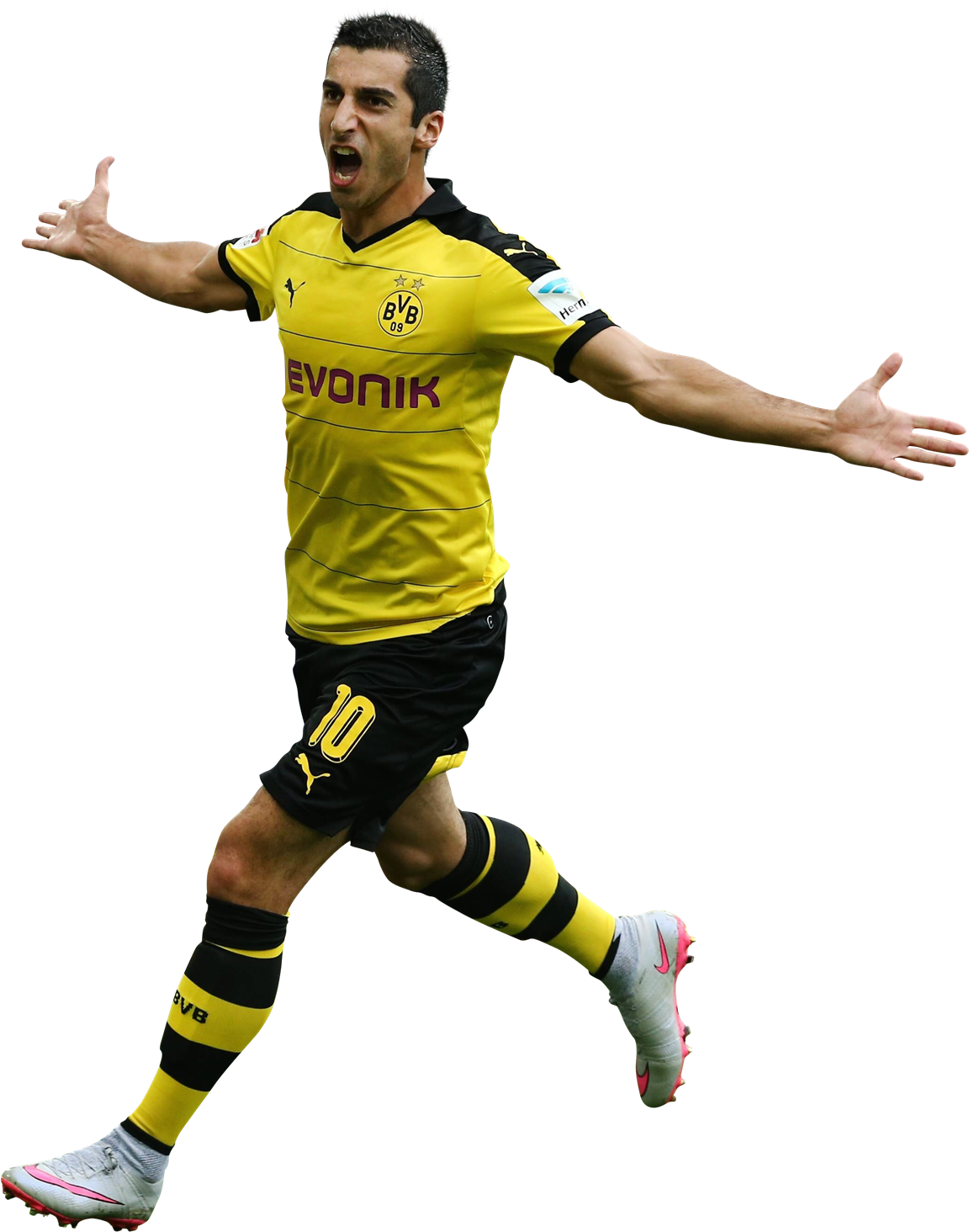 Henrikh Mkhitaryan 1 - Jogador Borussia Dortmund Png Clipart (1207x1500), Png Download