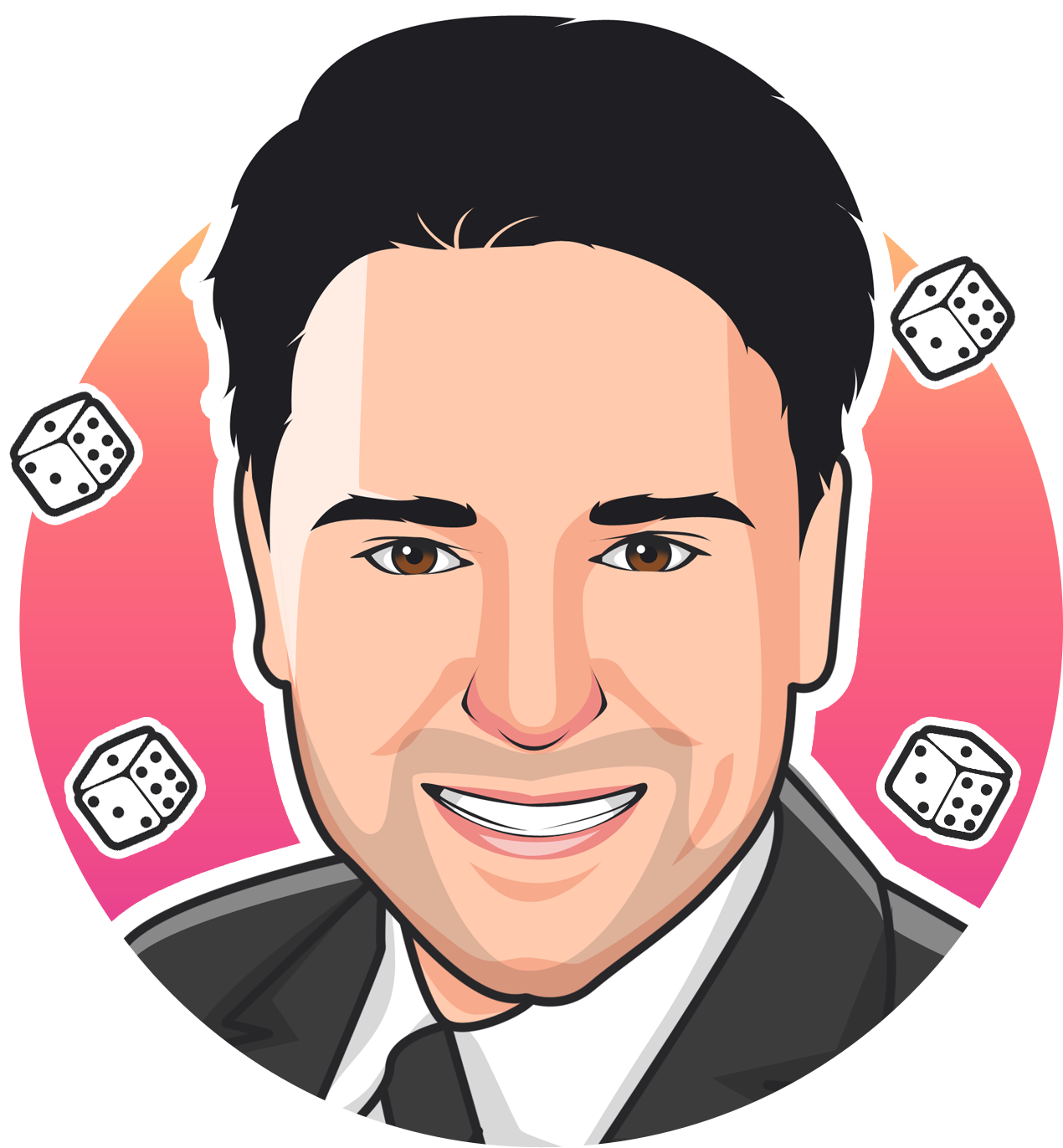 Mark Rosson - Cartoon Clipart (2000x2000), Png Download