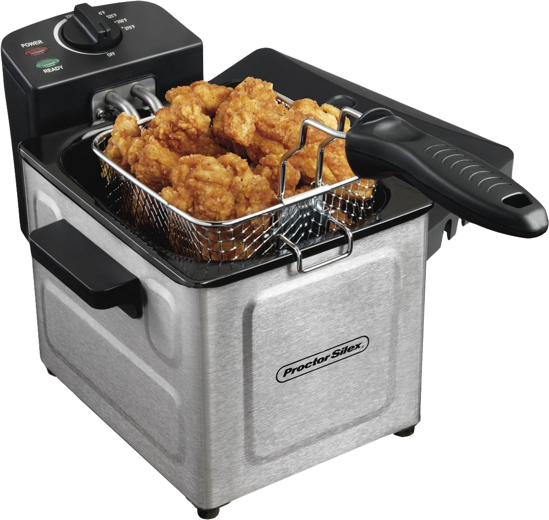 Electric Deep Fryer - Deep Fry Machine Clipart (1179x1099), Png Download