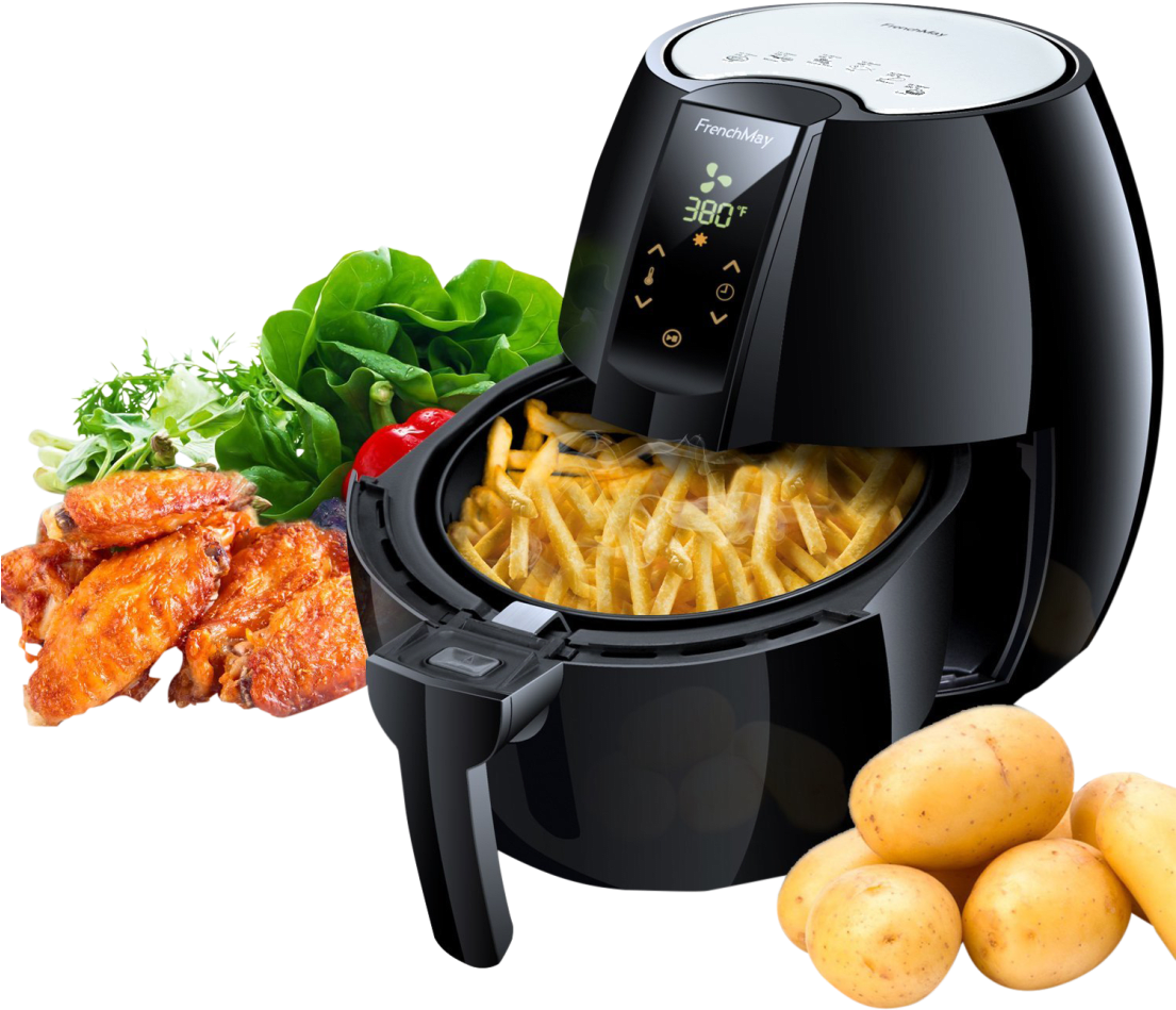 Aldi Air Fryer , Png Download - Air Fryer Clipart (1105x949), Png Download