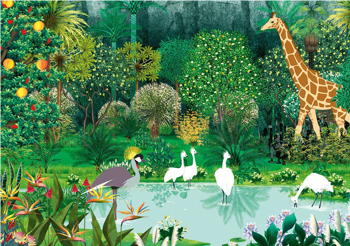 Banner Semana Da Francofonia - Kirikou Et Les Betes Sauvages Coloriage Clipart (1423x500), Png Download