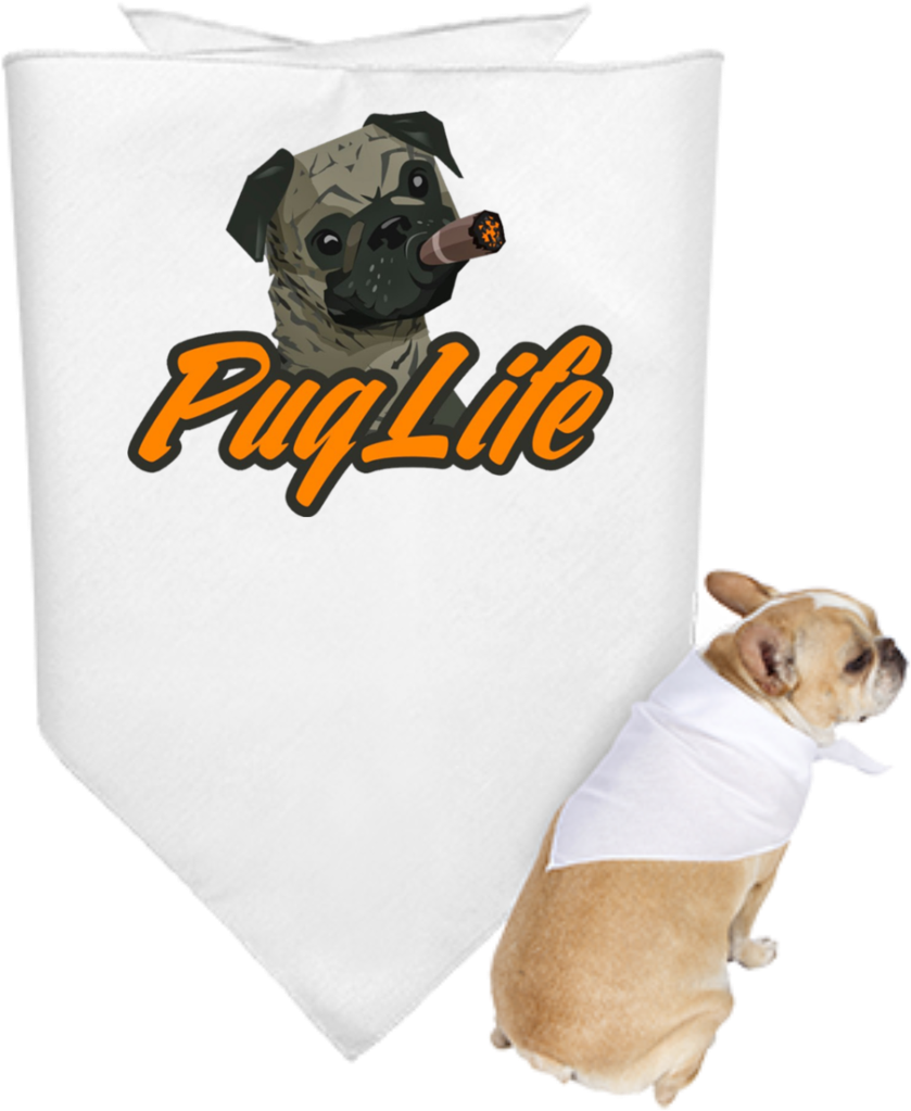 Pug Life Entertainment Clipart (1024x1024), Png Download