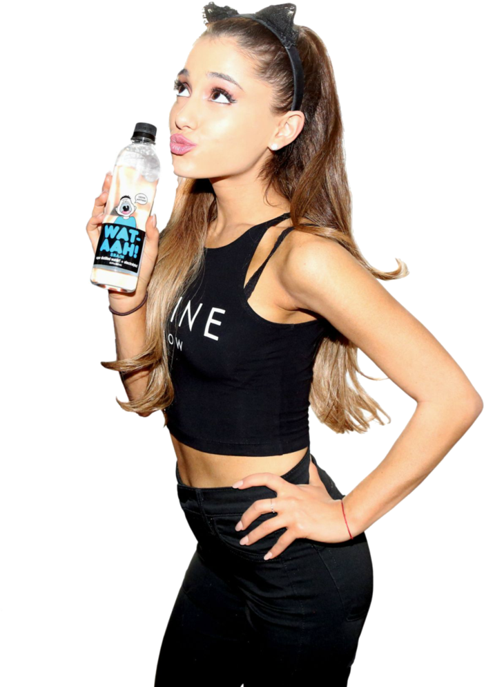 Ariana Grande Png 2017 - Ariana Grande Feline Meow Clipart (781x1023), Png Download