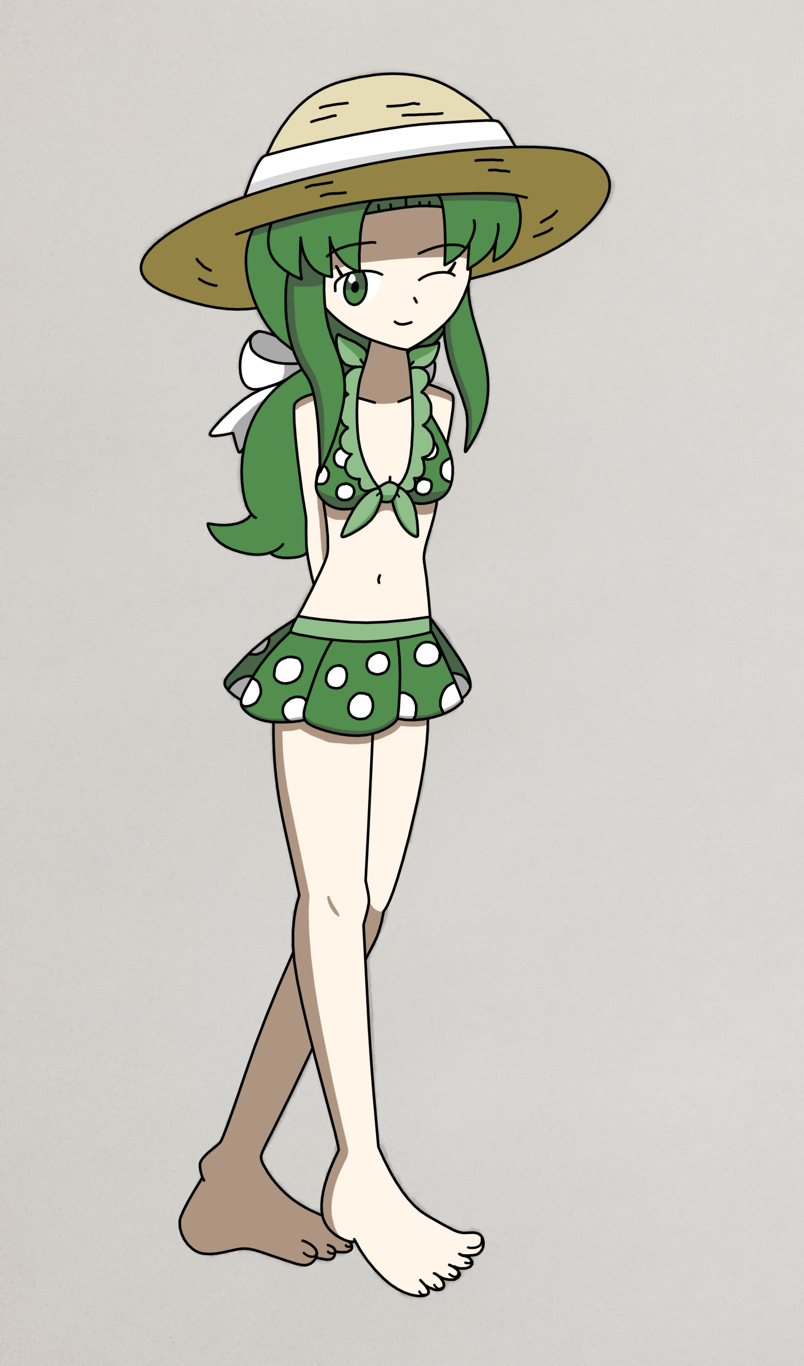 Swimsuit , - Cartoon Clipart (1632x2772), Png Download