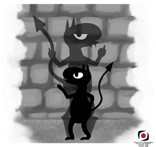 Desencanto Demonio Lucy , Png Download - Personajes De Desencanto Demonio Clipart (596x565), Png Download