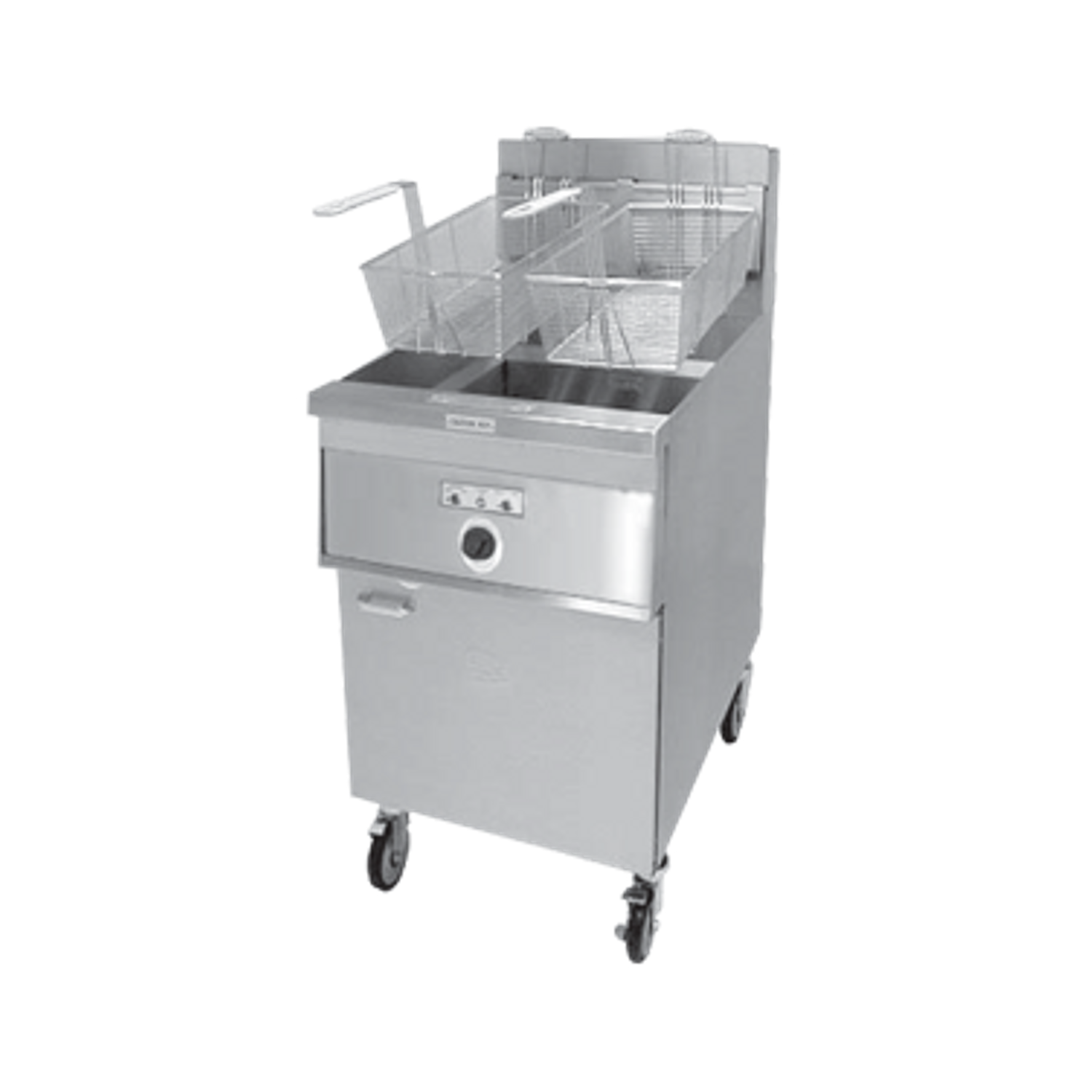 Keating 24bb Fryer, Gas, Floor Model, 24" Square, 130 - Barbecue Grill Clipart (1500x1500), Png Download