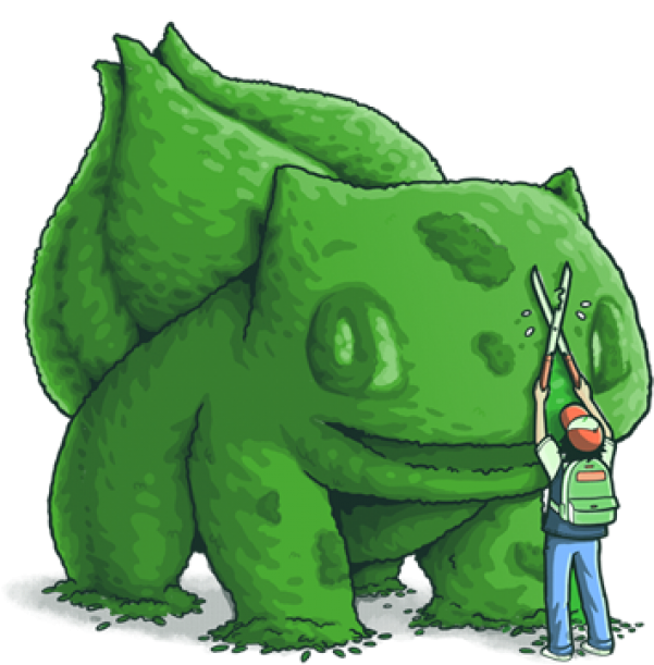 Plant Type Monster - Cartoon Clipart (800x758), Png Download