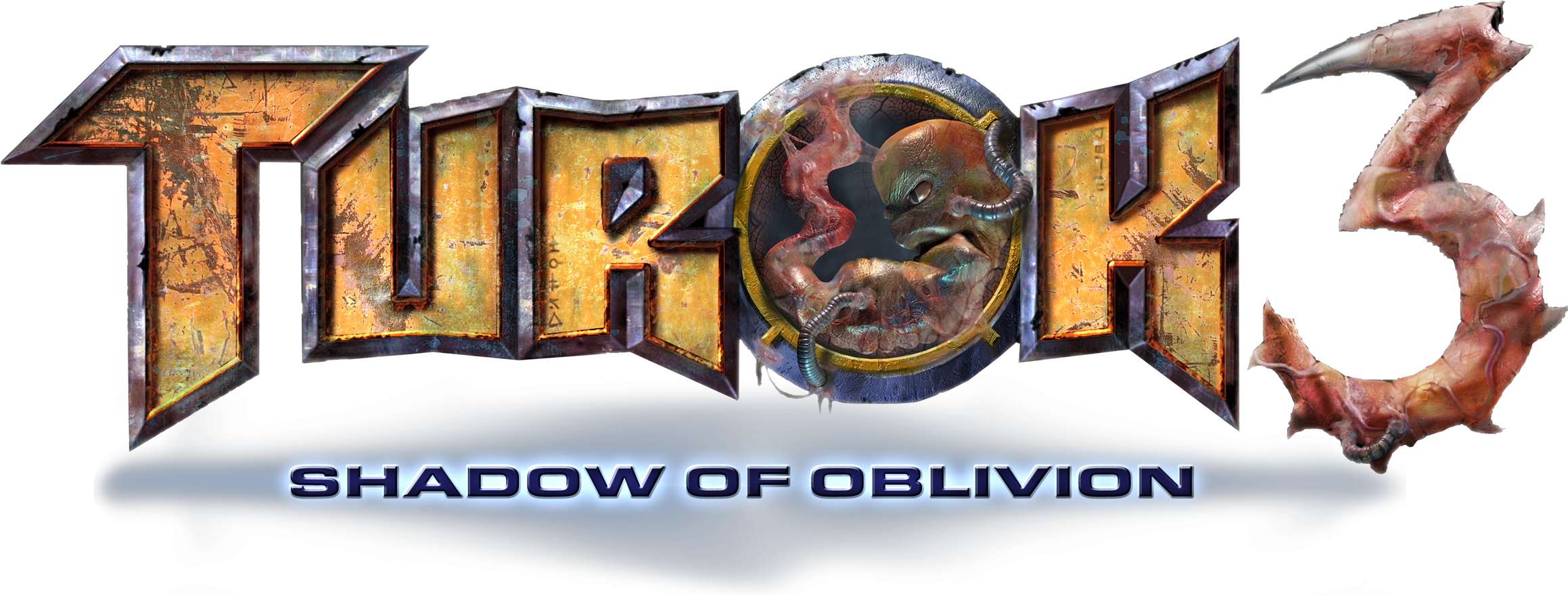 2400539 - >> - Turok 3 Shadow Of Oblivion Logo Clipart (2317x895), Png Download