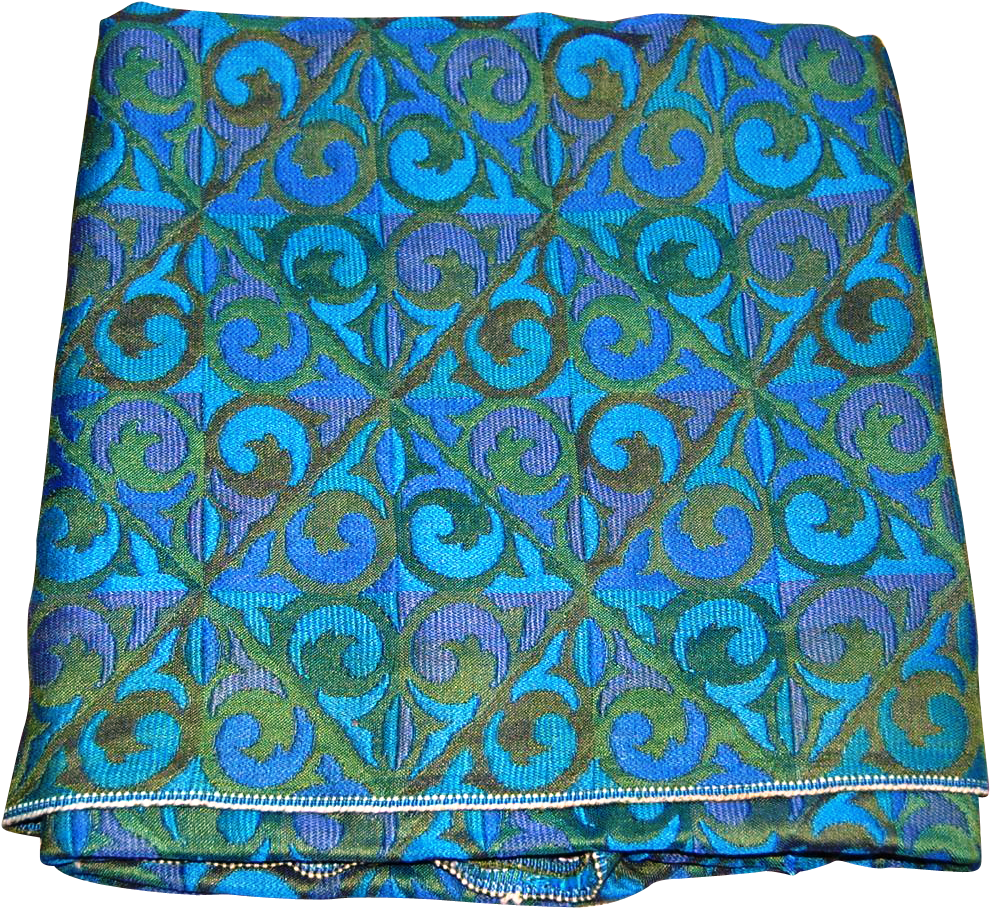 Modern Mid Century Upholstery Fabric - Placemat Clipart (990x908), Png Download