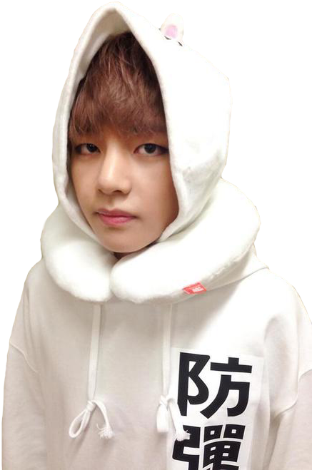Kpop Tumblr Transparents - Bts V Cute Png Clipart (500x667), Png Download
