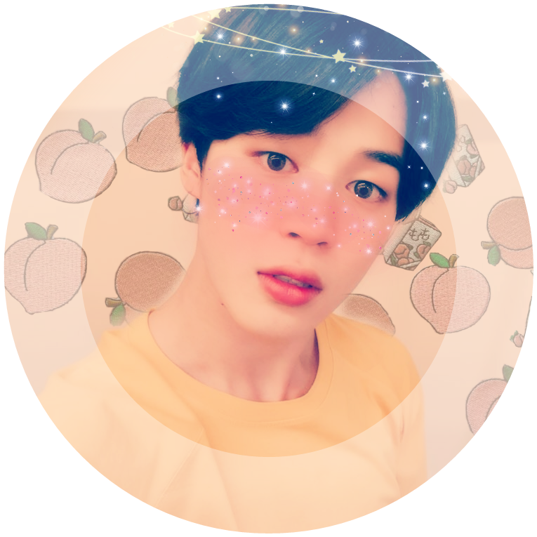 Bts Jimin Btsjimin Peach Yellow Cute Icon Transparent - Jimin Icon Transparent Clipart (765x765), Png Download