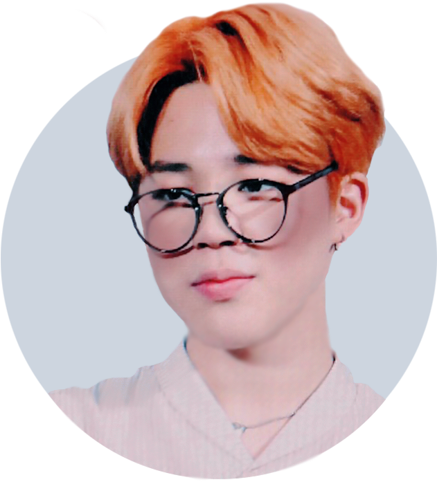 Jimin Circle Icon Tumblr Pictures Png Jimin Bts Circle - Jimin Sticker Png Clipart (718x718), Png Download