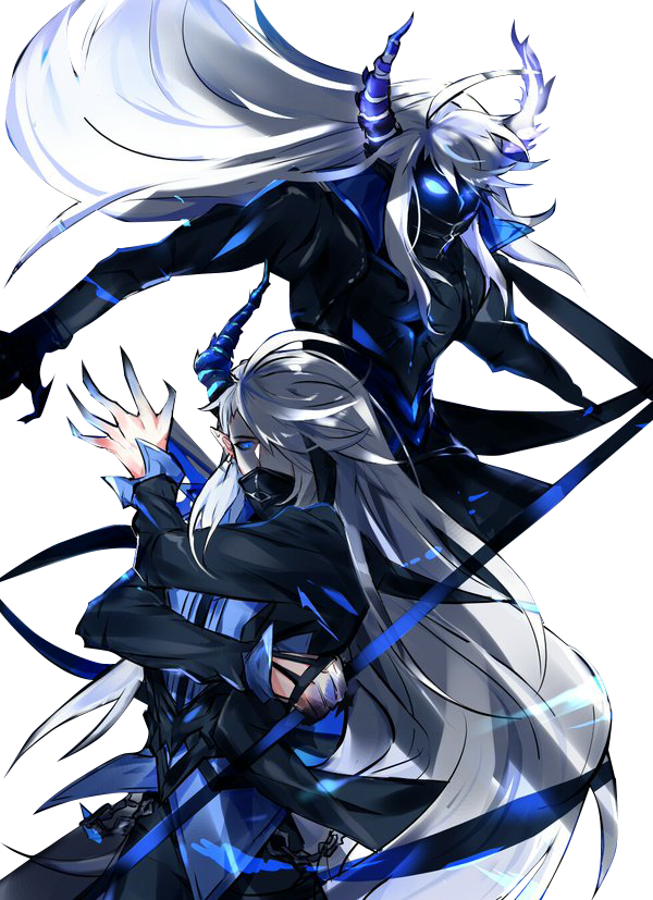 Find Images And Videos About Ciel, Elsword And Ciel - Ciel Elsword Demonio Clipart (600x827), Png Download