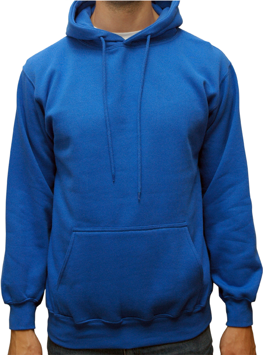 Larger / More Photos - Royal Blue Blue Pullover Hoodie Clipart (576x720), Png Download