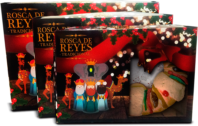 Cajas De Roscas De Reyes , Png Download - Decoration Clipart (778x494), Png Download
