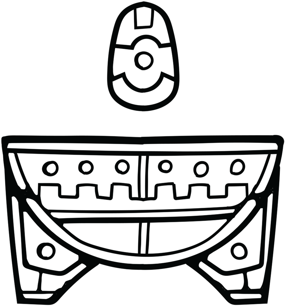 Molcajete A Stone Tool, The Traditional Mexican Version Clipart (1800x1800), Png Download