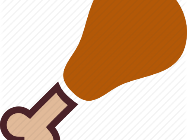 Fried Chicken Icon Png Clipart (640x480), Png Download