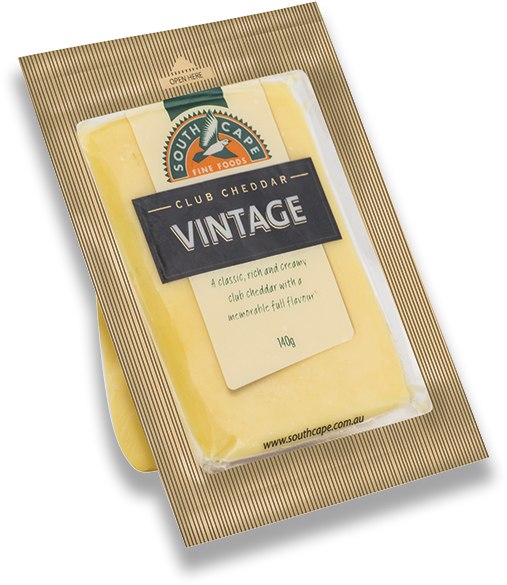 Vintage Club Cheddar - South Cape Vintage Cheddar Clipart (700x670), Png Download